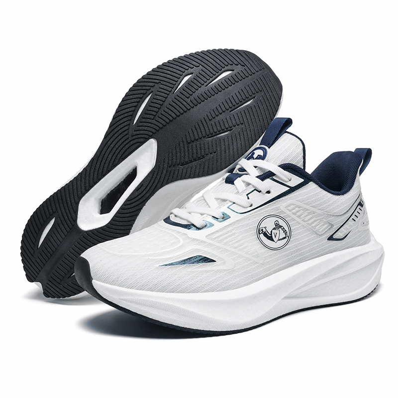 Women Shoes Qc - 男性女性通気性メッシュランニングシューズ、夏カジュアルスポーツスニーカー、ファッショントレーナー二層EVAソール、ブラックホワイトピンク