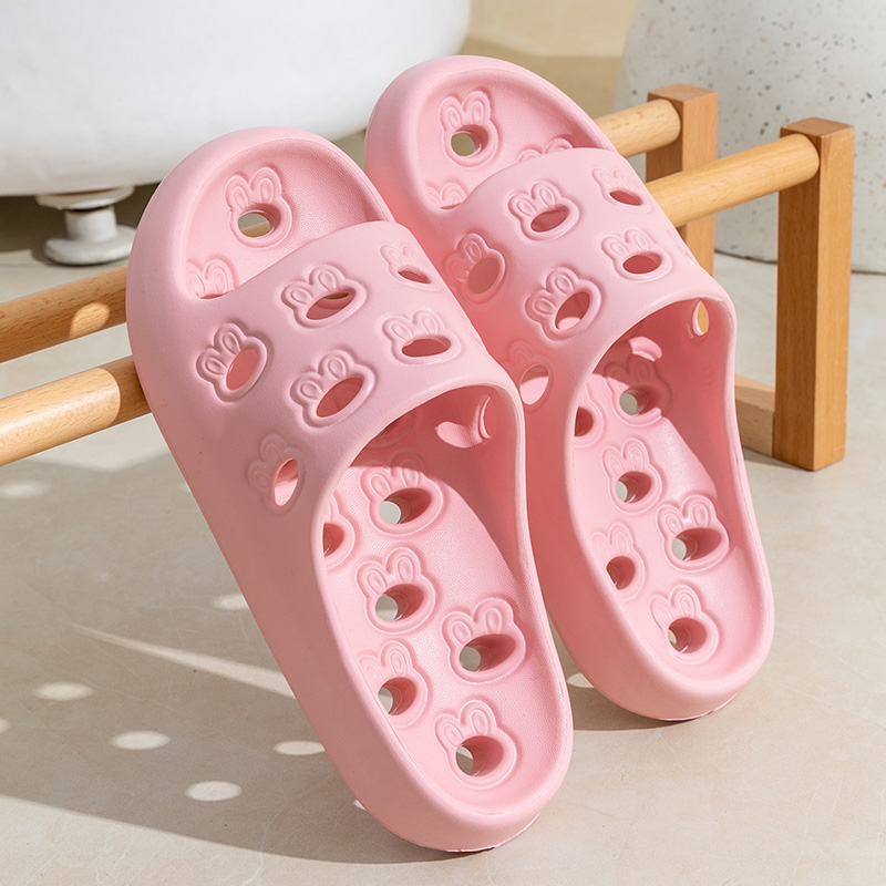 Women'S Shoes For Flat Feet - 速乾性排水バスルームスリッパ 男女兼用 EVA ソフトソール 中空シャワースライド 滑り止め