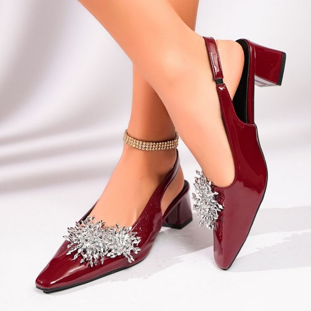 Women Shoes Brand - 2026 春の新ブランドの女性のサンダルファッション浅いスリップオンレディースエレガントなドレスシングルシューズローヒールミュールシューズ Mujer