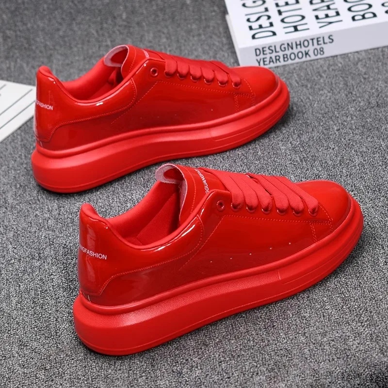 2025年 ラッカー仕上げ ホワイト カジュアルシューズ メ - Women'S Shoes For Tennis のレビューと価格