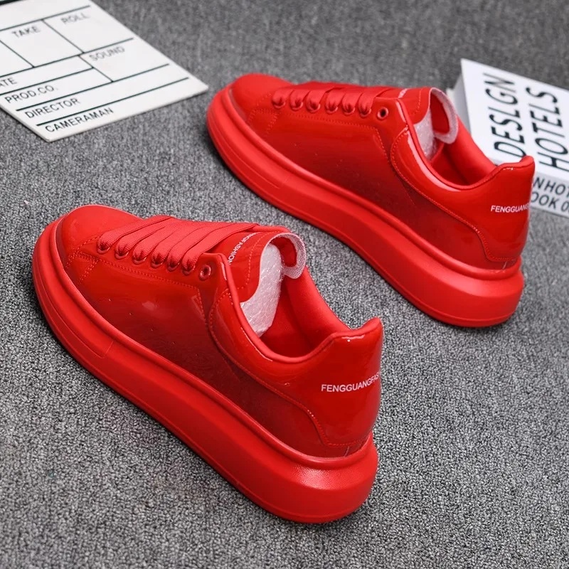 2025年 ラッカー仕上げ ホワイト カジュアルシューズ メ - Women'S Shoes For Tennis のレビューと価格