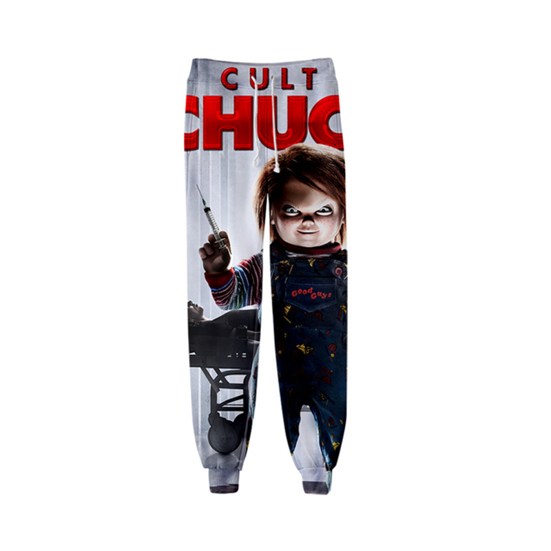 2026 新 3D フルプリントホラー映画チャッキースウェッ - Women Shoes Joggers のレビューと価格
