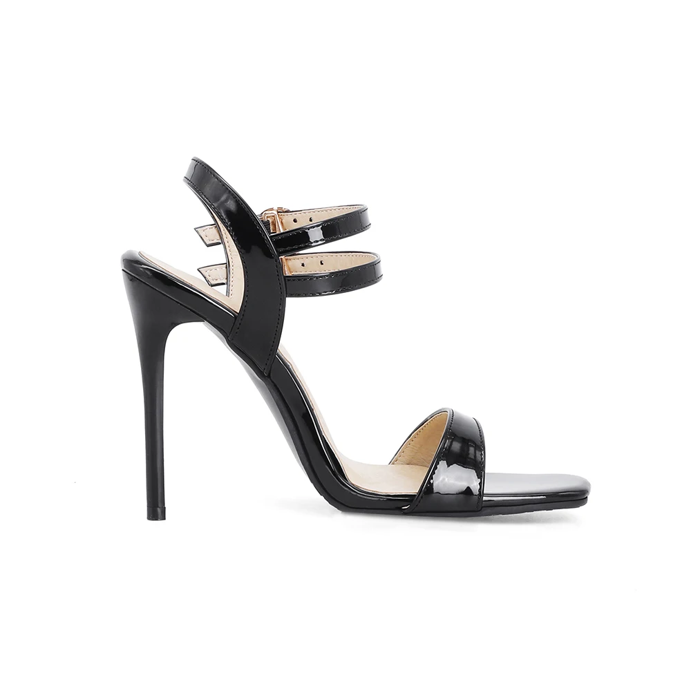 女性のためのクラシックな赤い黒のサンダル,ハイヒールと薄いヒ - Women Shoes Brand のレビューと価格