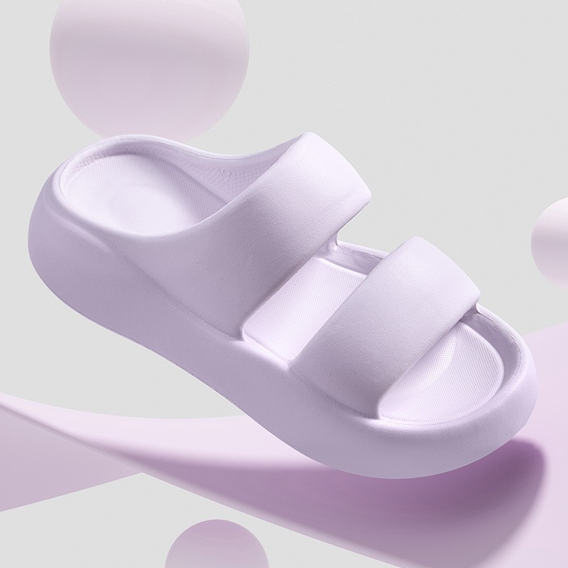 シンプルでスタイリッシュな、厚底のダブルストラップサンダル。 - Women'S Shoes For Flat Feet のレビューと価格