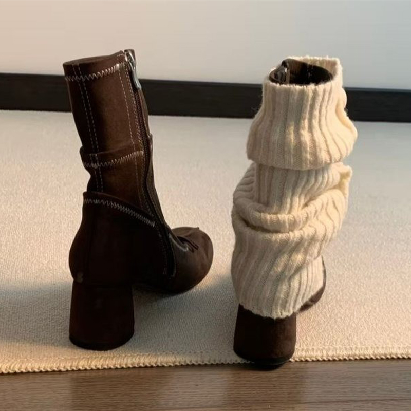 ボウ付きハイヒールレディースブーツ、ニューマリージェーンシュ - Women'S Shoes Chelsea のレビューと価格