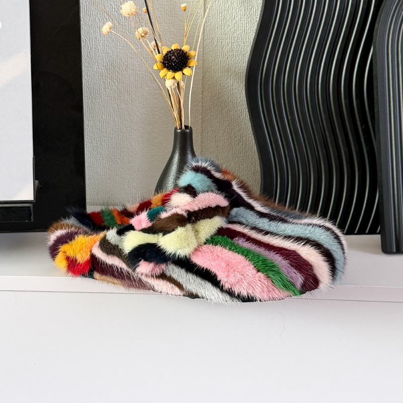 レディースミュール＆クロッグス ミンクファースリッパ 冬用レ - Women Shoes For Winter のレビューと価格