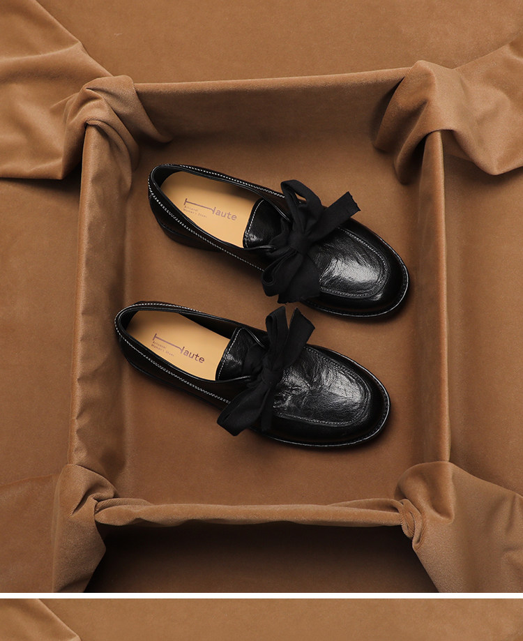 シューボックス ‌ ヴィンテージ風ブリティッシュスタイルの女 - Loafer Flat Women のレビューと価格