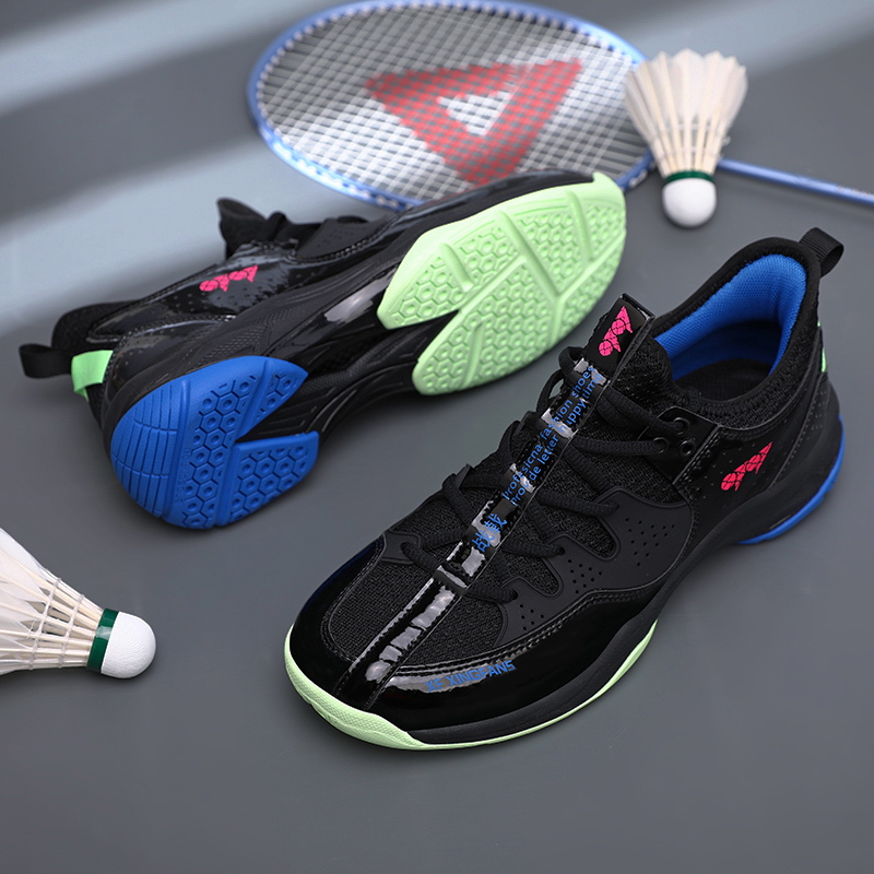 プロのバドミントンシューズ通気性のある滑り止め卓球シューズ男 - Women'S Shoes Volleyball のレビューと価格