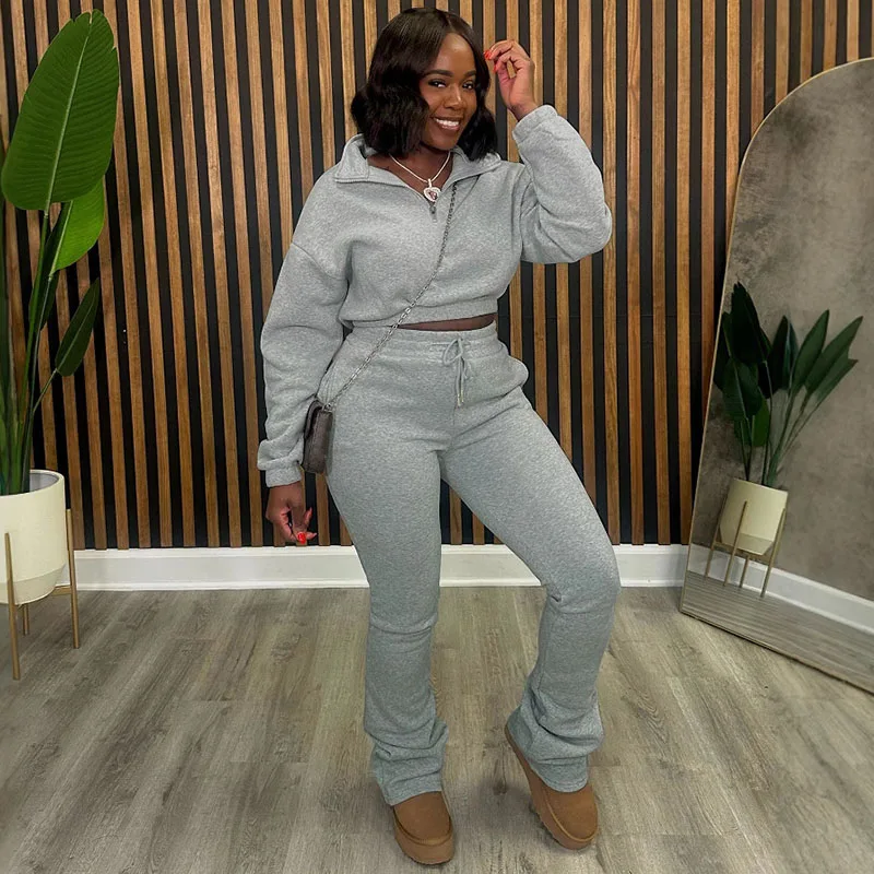 女性用トラックスーツセット,長袖スウェットシャツ,トップスと - Women Shoes Joggers のレビューと価格