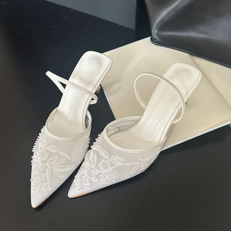 2026 エレガントなスリングバックサンダル女性薄型ハイヒー - Women Shoes Brand のレビューと価格
