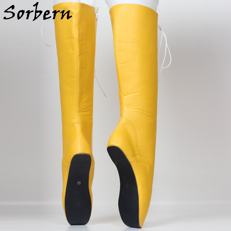 Sorbern Heelless ニーハイブーツ女性フェチ女 - Women'S Shoes Vegan のレビューと価格