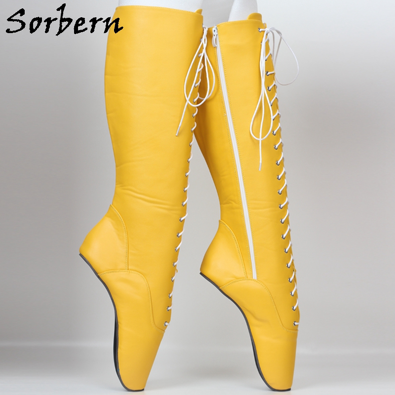 Sorbern Heelless ニーハイブーツ女性フェチ女 - Women'S Shoes Vegan のレビューと価格