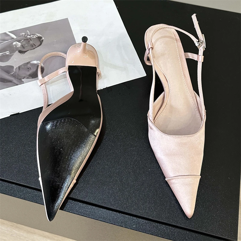 Eilyken 高品質サテンバックルストラップ女性パンプスサ - Women Shoes Zara のレビューと価格