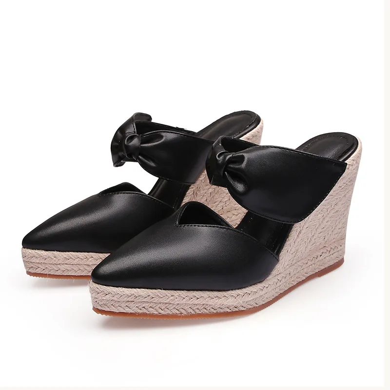 女性のハイヒールサンダル エスパドリーユ ウェッジヒール ポ - Espadrille Wedge Shoes のレビューと価格