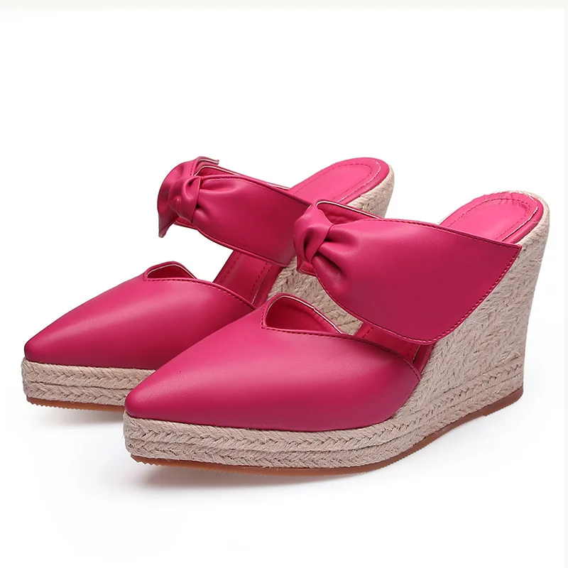 女性のハイヒールサンダル エスパドリーユ ウェッジヒール ポ - Espadrille Wedge Shoes のレビューと価格