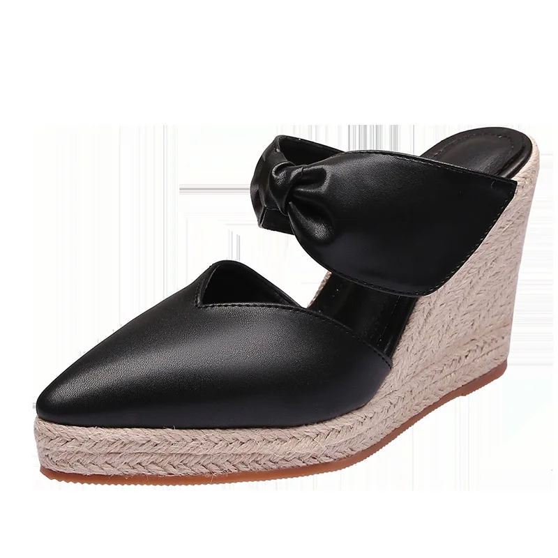 女性のハイヒールサンダル エスパドリーユ ウェッジヒール ポ - Espadrille Wedge Shoes のレビューと価格