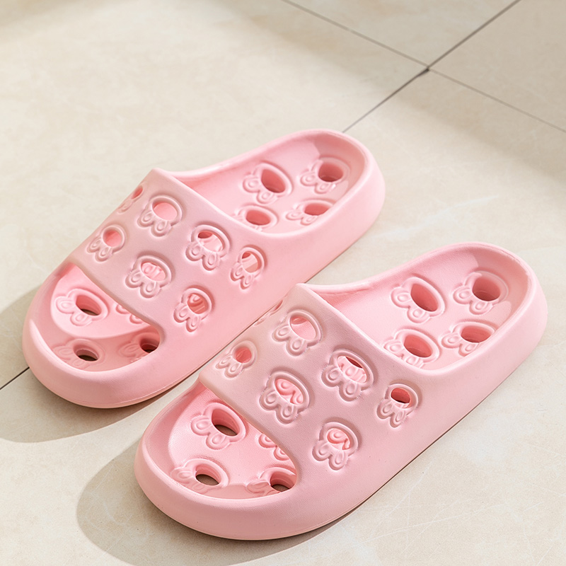 速乾性排水バスルームスリッパ 男女兼用 EVA ソフトソール - Women'S Shoes For Flat Feet のレビューと価格