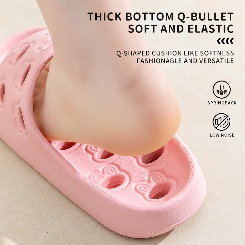 速乾性排水バスルームスリッパ 男女兼用 EVA ソフトソール - Women'S Shoes For Flat Feet のレビューと価格