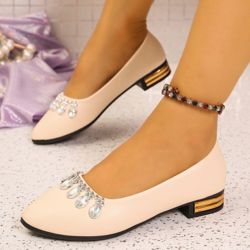 レディースフラットシューズ ポインテッドトゥ バレエシューズ - Loafer Flat Women のレビューと価格