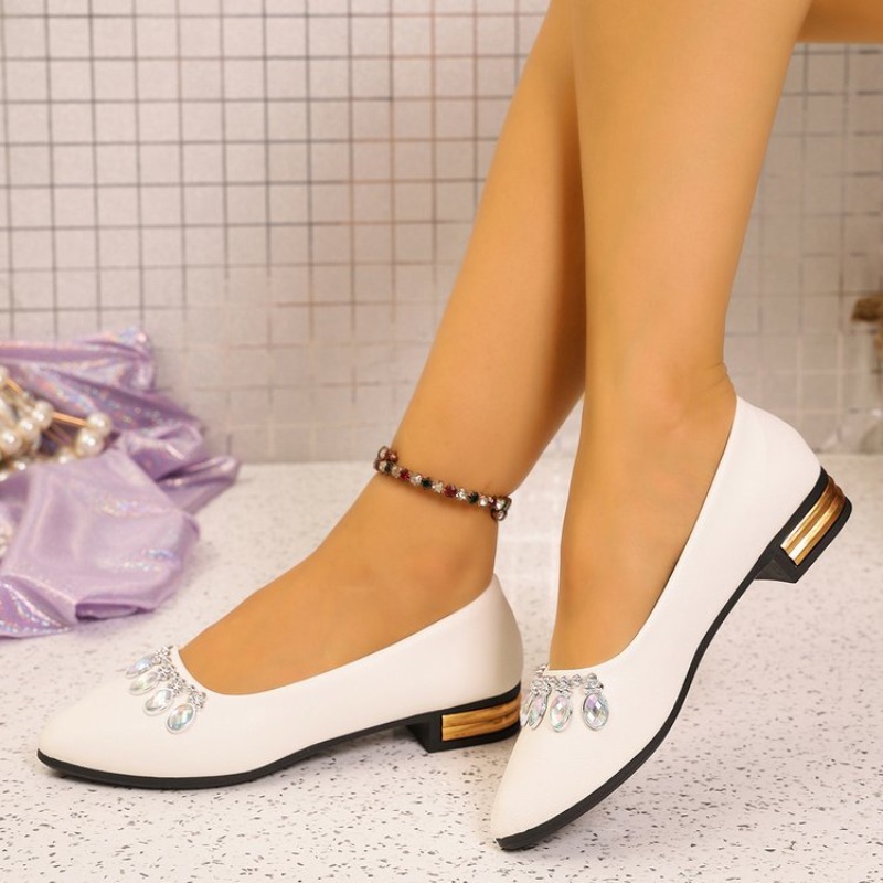 レディースフラットシューズ ポインテッドトゥ バレエシューズ - Loafer Flat Women のレビューと価格