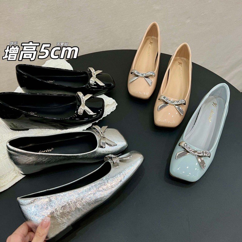 アートスタイルボウフラットシューズレディース夏新作スクエアト - Loafer Flat Women のレビューと価格