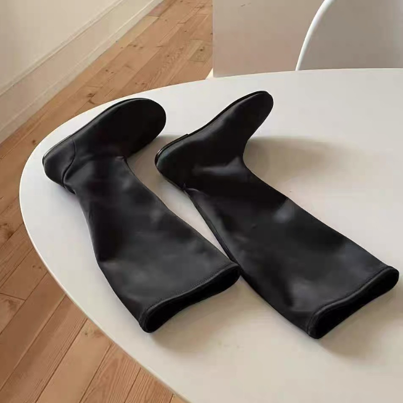 2025年新作 レディース ハイブーツ フラット レザーシュ - Women'S Shoes Chelsea のレビューと価格
