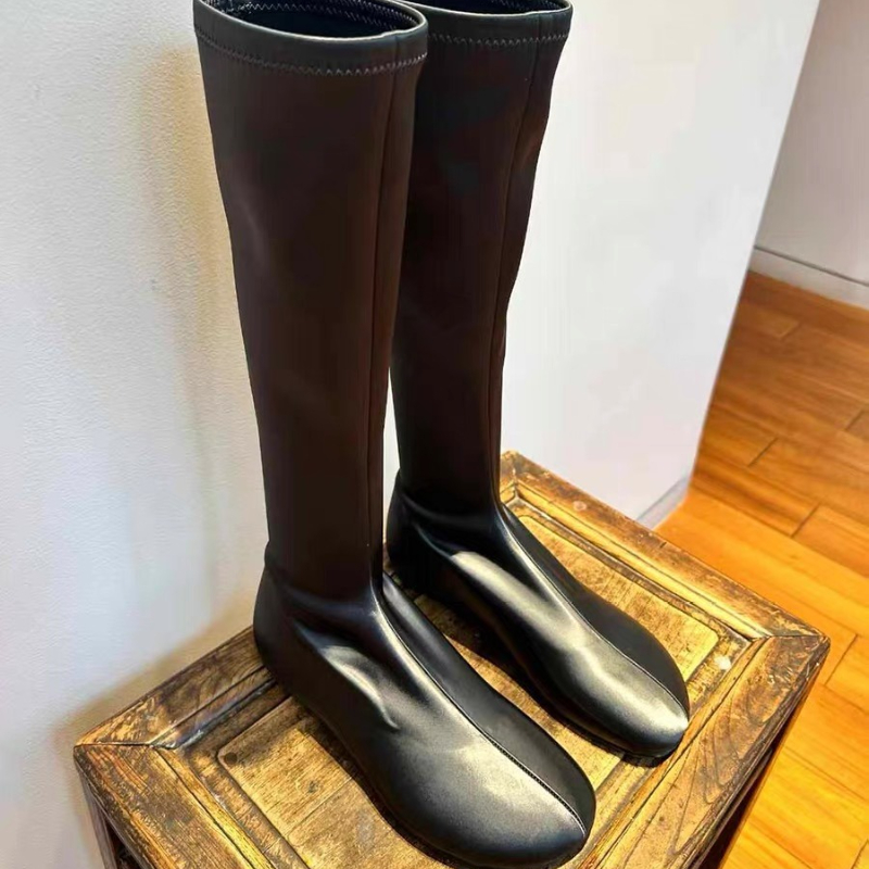 2025年新作 レディース ハイブーツ フラット レザーシュ - Women'S Shoes Chelsea のレビューと価格