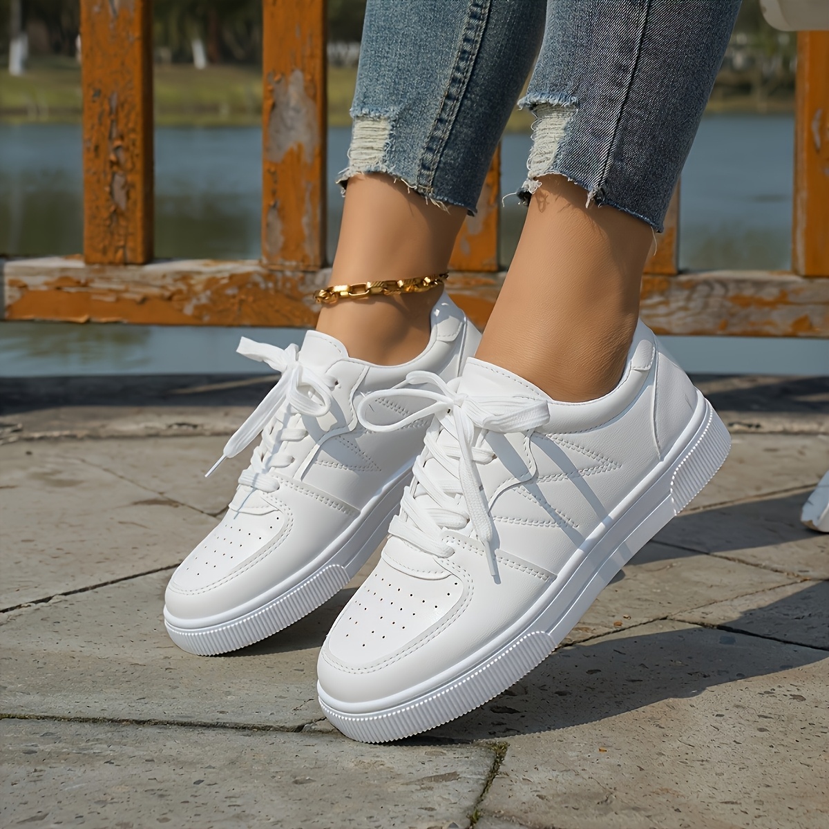 レディーススニーカー ランニングシューズ 通気性 軽量 ウォ - Women'S Shoes For Tennis のレビューと価格