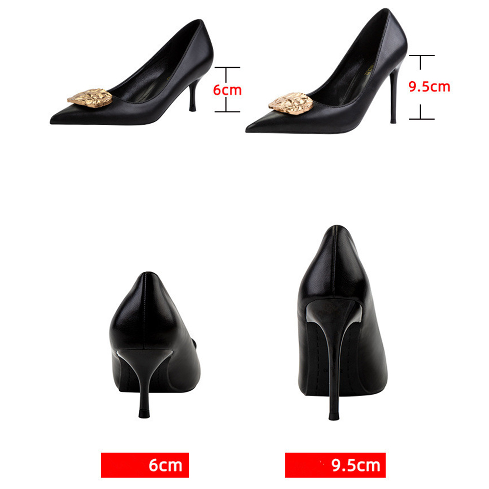 女性用ソフトレザースチレットハイヒール,黒のパンプス,セクシ - Women Shoes Zara のレビューと価格