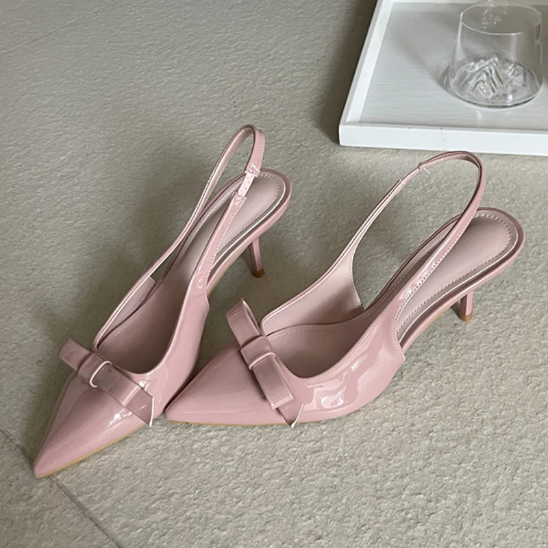 Eilyken-女性用バタフライノット付きスリングバック,先 - Women Shoes Zara のレビューと価格