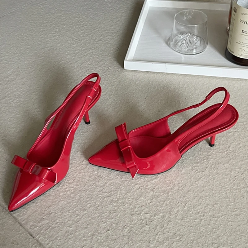Eilyken-女性用バタフライノット付きスリングバック,先 - Women Shoes Zara のレビューと価格