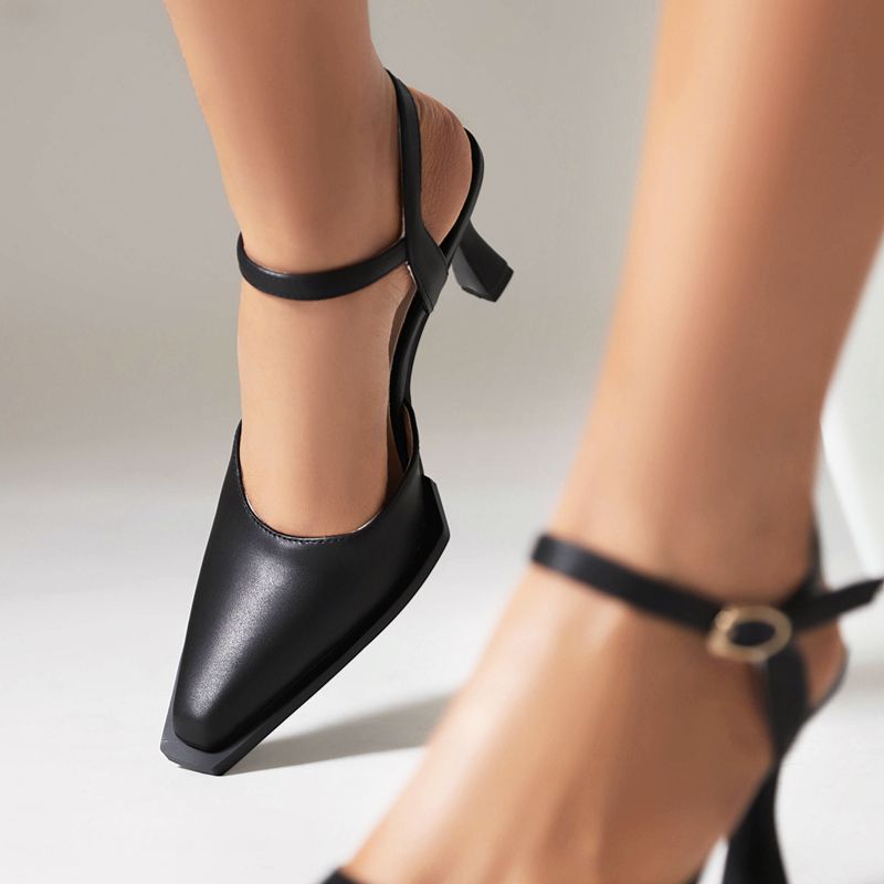 ORCHA リサ真新しい女性サンダルスクエアトゥ薄いかかと  - Women Shoes Brand のレビューと価格