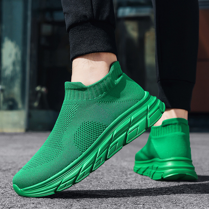 男性と女性のための通気性のある靴下スニーカー、ジョギングシュ - Women Shoes Qc のレビューと価格