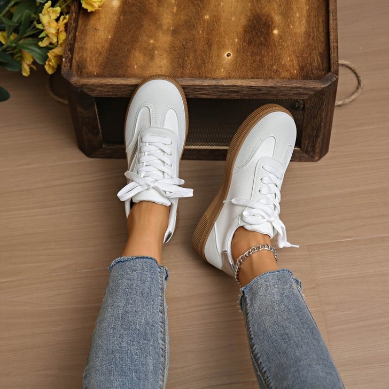 女性テニススニーカーフラットレディースファッション混合色レー - Women'S Shoes For Tennis のレビューと価格
