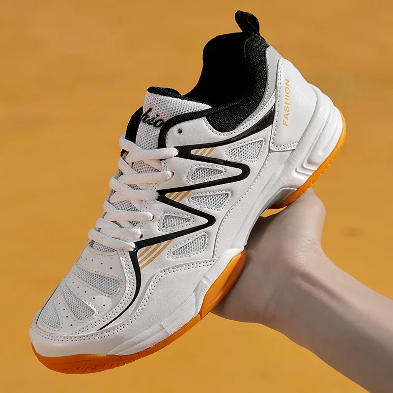 プロフェッショナルメンズテニスシューズ 通気性バドミントンシ - Women'S Shoes Volleyball のレビューと価格