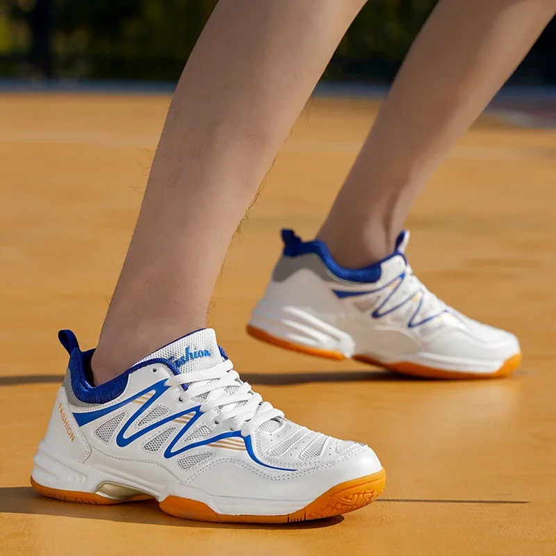 プロフェッショナルメンズテニスシューズ 通気性バドミントンシ - Women'S Shoes Volleyball のレビューと価格