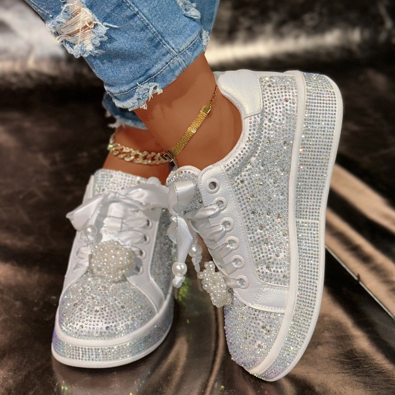 女性のプラットフォームシューズシャインカジュアルアウトドアキ - Women'S Shoes For Tennis のレビューと価格