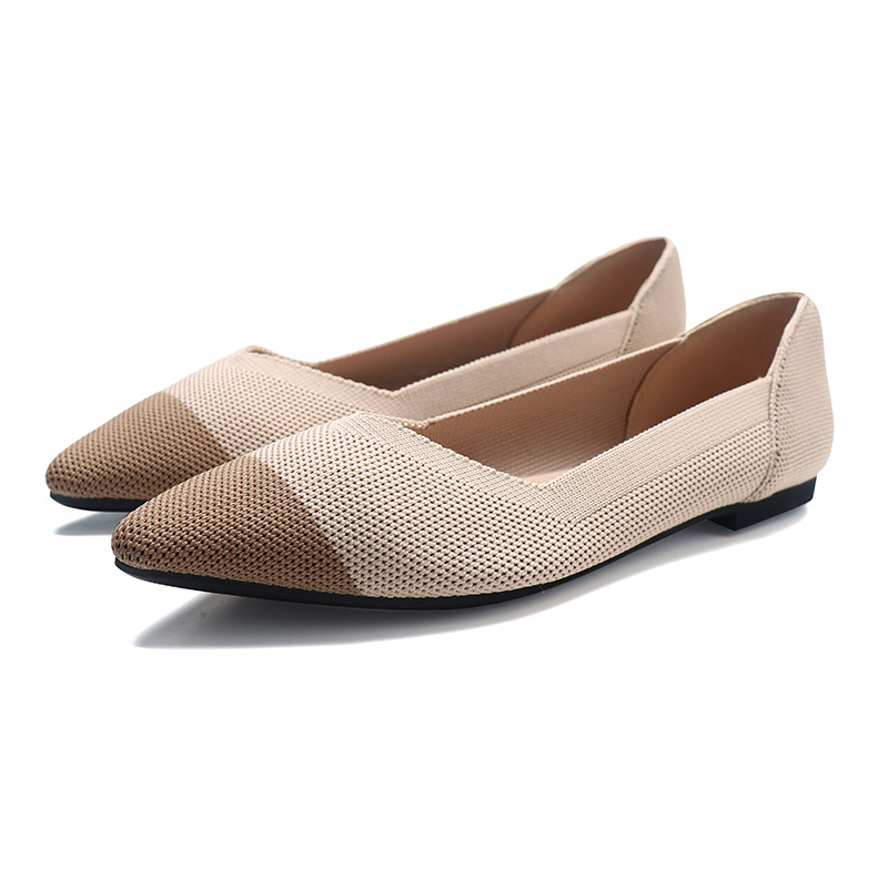 春夏フラットソフトソールエレガントシューズファッションレジャ - Pointed Toe Flat のレビューと価格