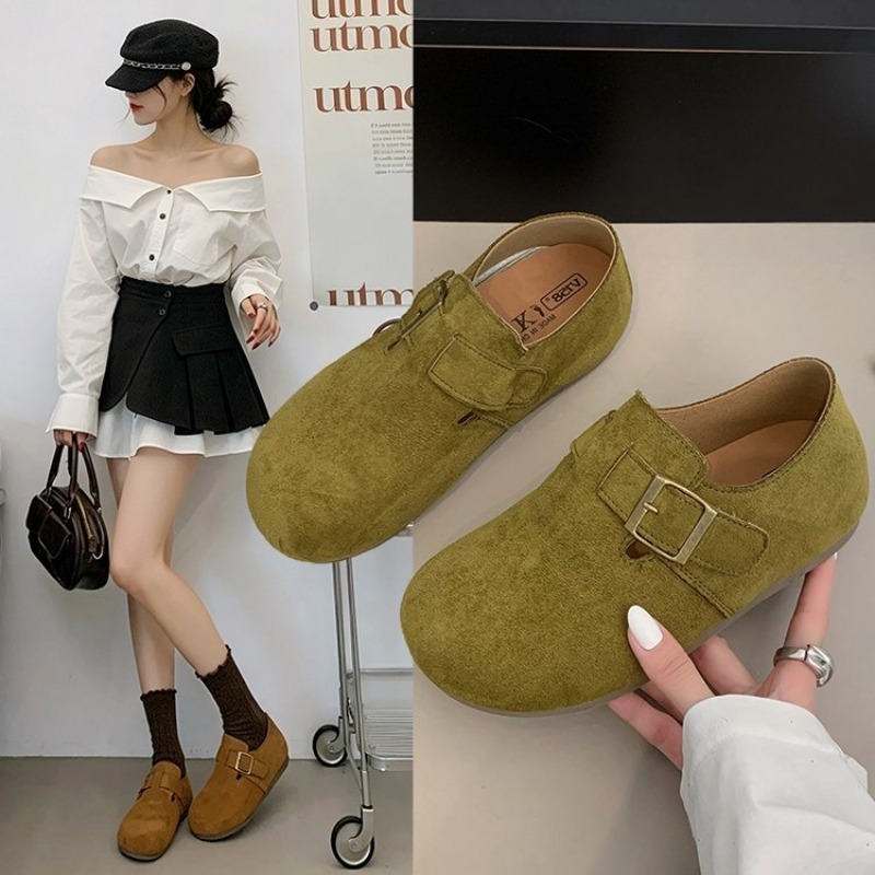 レディース スエード クローズドバック ビルケンシューズ ス - Women'S Shoes For Flat Feet のレビューと価格