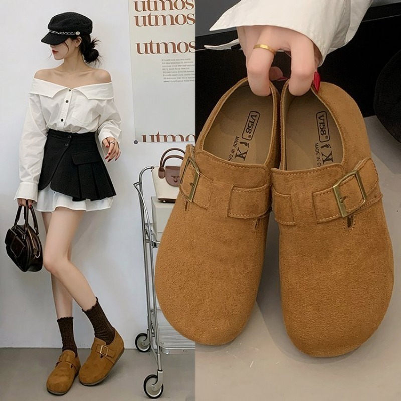 レディース スエード クローズドバック ビルケンシューズ ス - Women'S Shoes For Flat Feet のレビューと価格