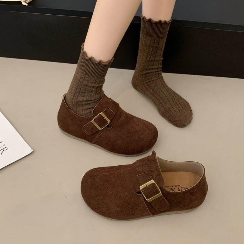 レディース スエード クローズドバック ビルケンシューズ ス - Women'S Shoes For Flat Feet のレビューと価格