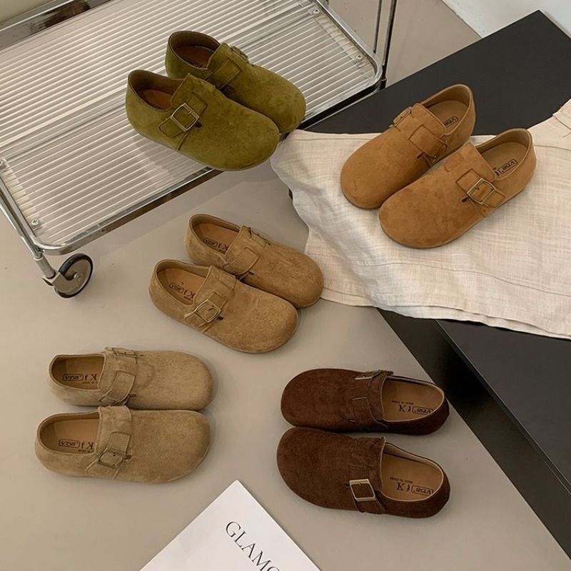 レディース スエード クローズドバック ビルケンシューズ ス - Women'S Shoes For Flat Feet のレビューと価格