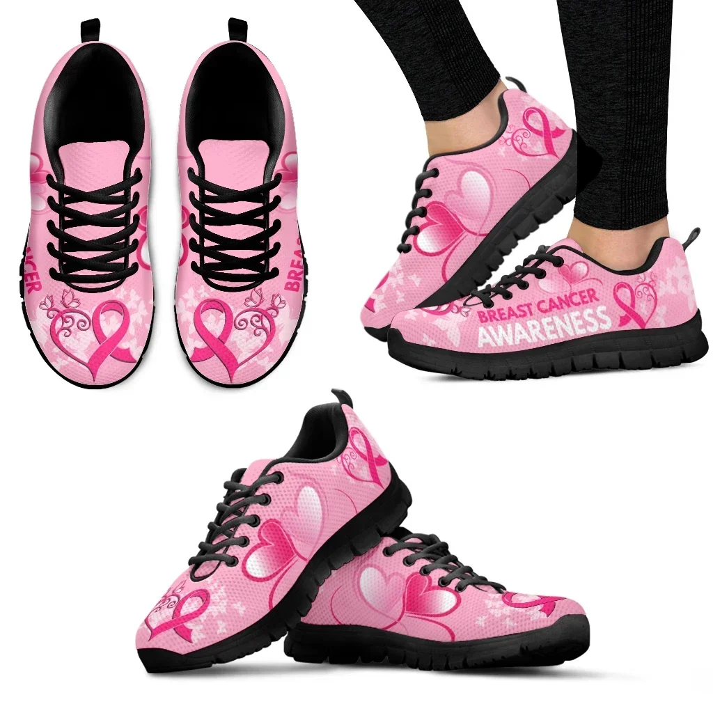 女性のテニスシューズ乳がん啓発ピンクリボンデザイン汚れにくい - Women'S Shoes For Tennis のレビューと価格