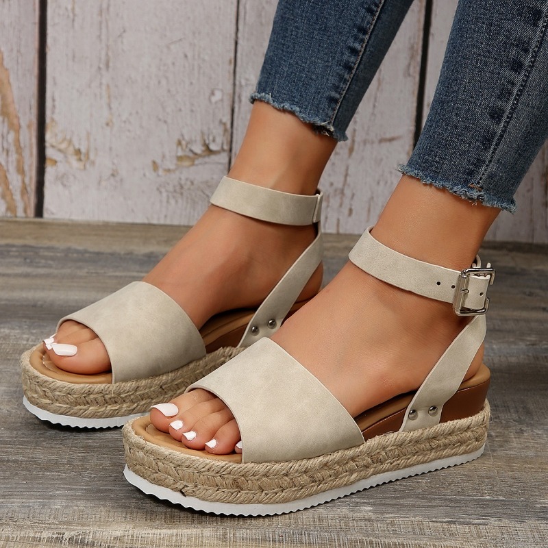 2026 新しいトレンディなシンプルなスタイルのウェッジ女性 - Women'S Shoes Trendy のレビューと価格