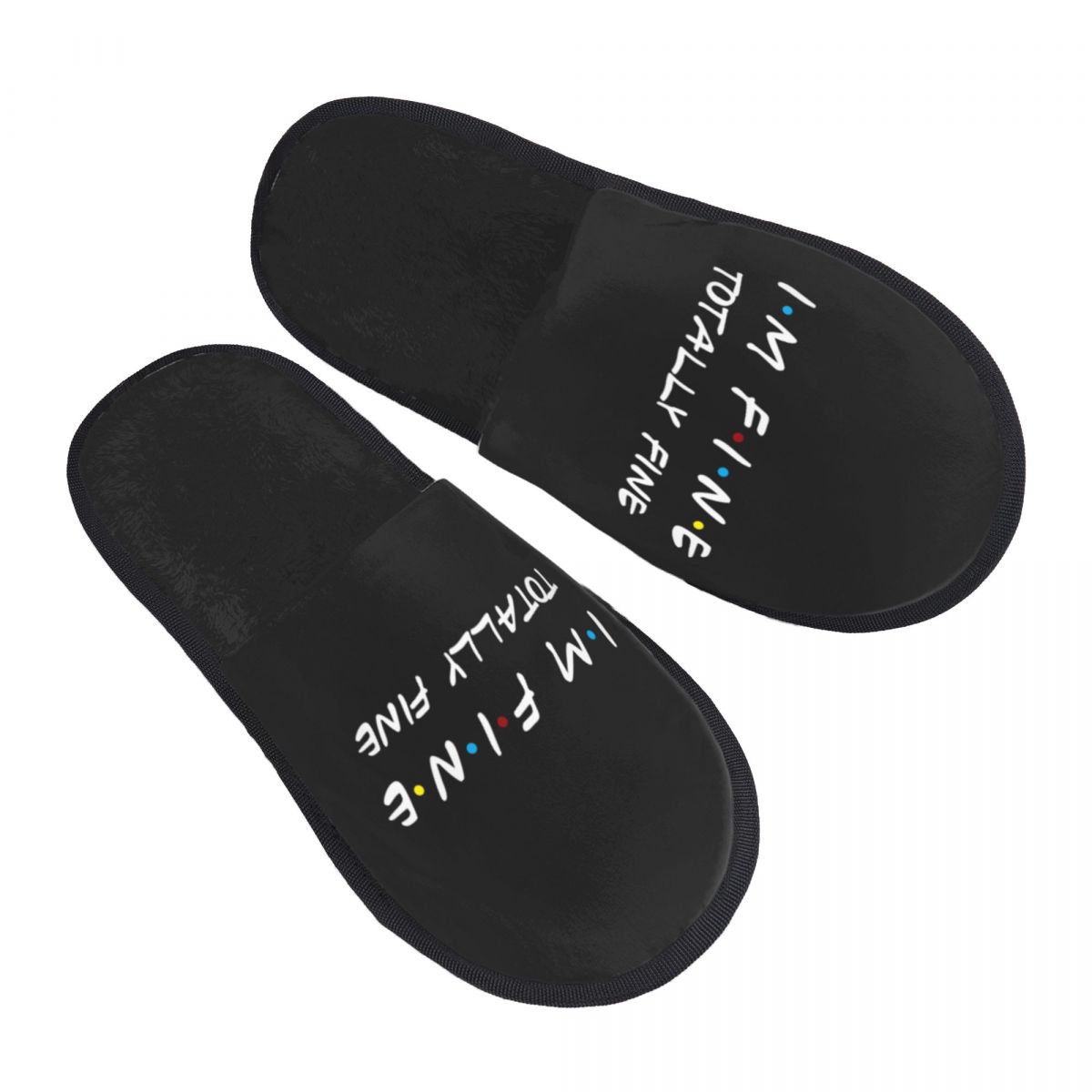 カスタムプリント レディース 「I'm Fine」 ハウスス - Women Shoes Quote のレビューと価格