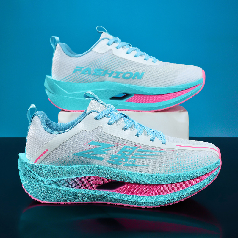 メンズカーボンプレートランニングシューズ 通気性アスレチック - Women Shoes Qc のレビューと価格