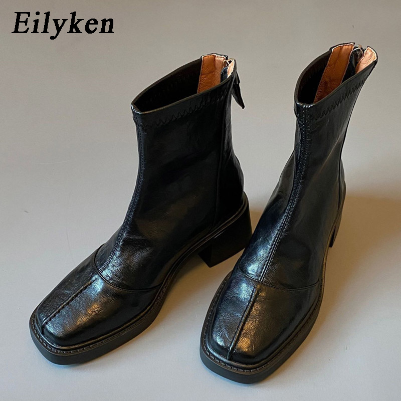 Eilyken 2027 ヴィンテージデザイン スプリットス - Women'S Shoes Chelsea のレビューと価格