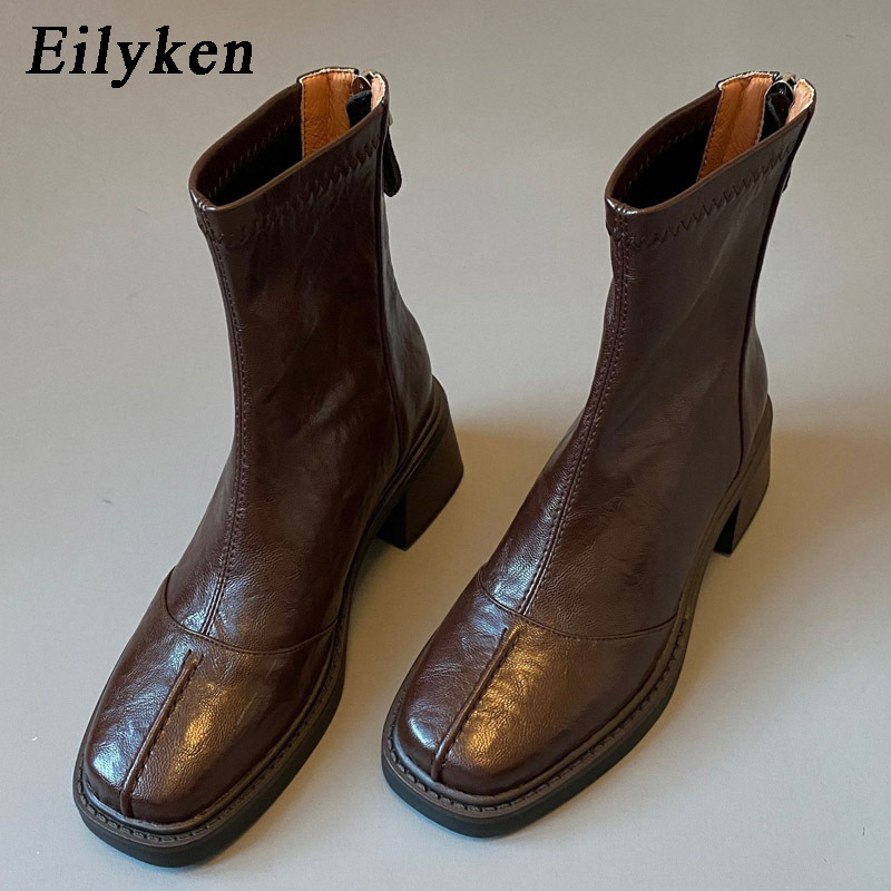 Eilyken 2027 ヴィンテージデザイン スプリットス - Women'S Shoes Chelsea のレビューと価格