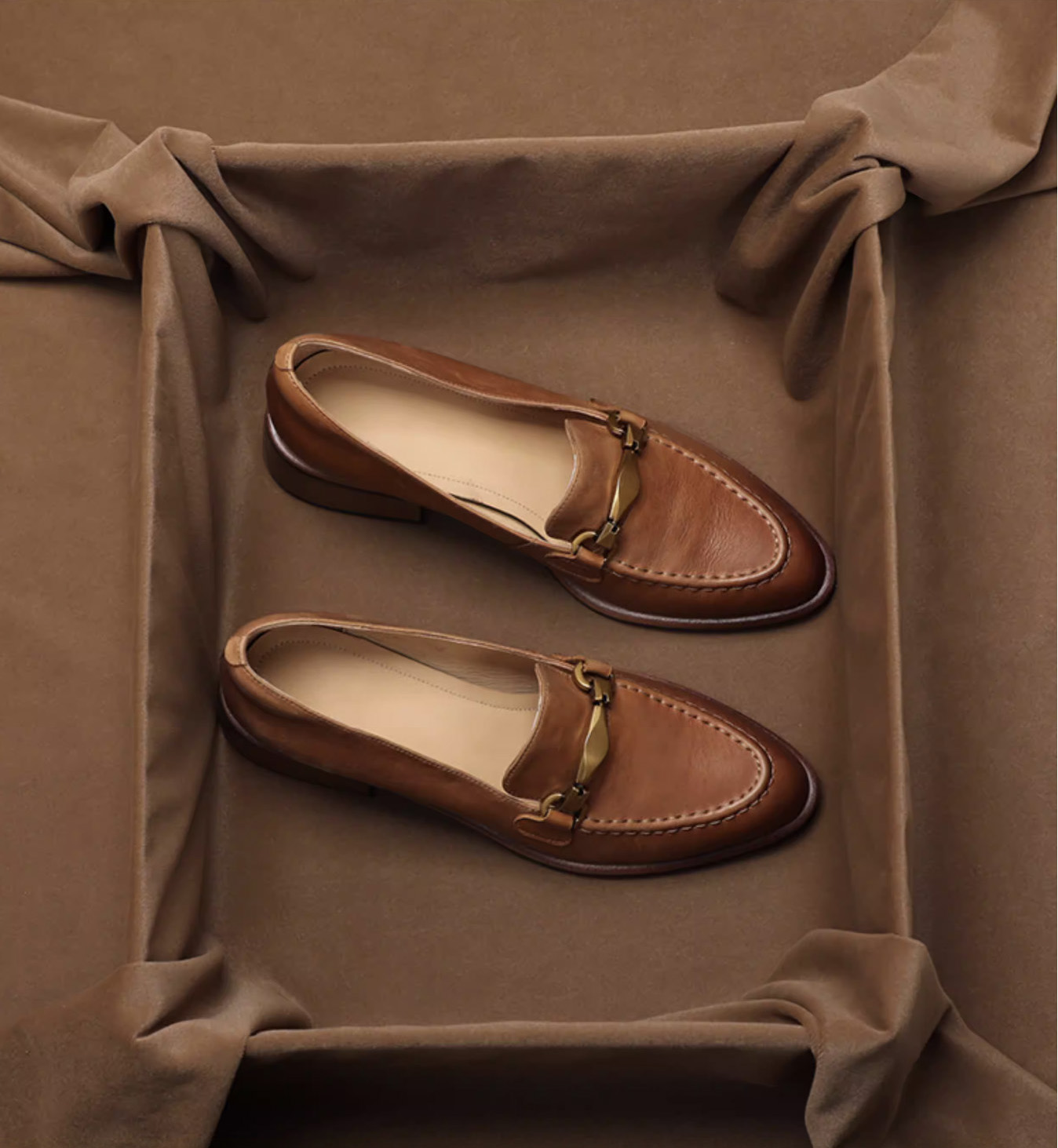 SHOEBOX 英国レトロ本革ローファー女性用春/秋新作、ス - Loafer Flat Women のレビューと価格